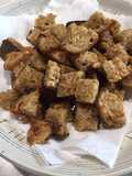 Garlic Sourdough Soup Croutons