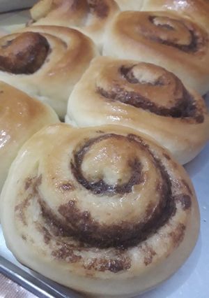 Foto resep Milo roll bread dengan hand mikser