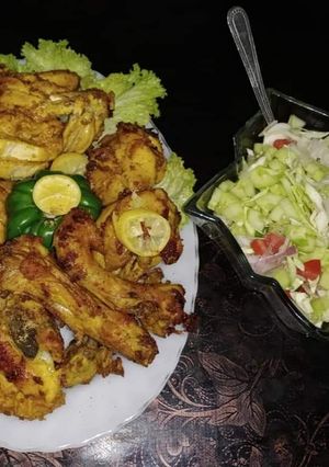 A picture of Chicken Broast 😋.
