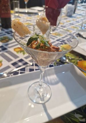 Una foto de Cóctel de Camarones