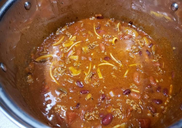 Easiest Way to Make Homemade Amber&#39;s Favorite Chili