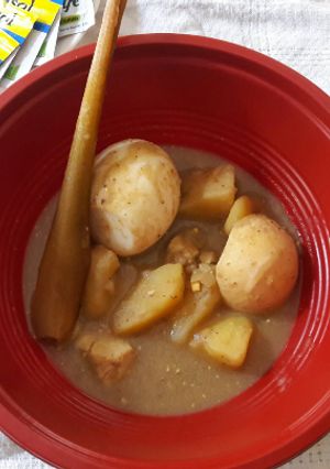 Foto resep Opor Telor Kentang Tahu