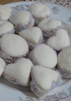 Una foto de Alfajores de maicena