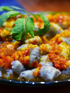 Una foto de Ñoquis de papa y batata 😋