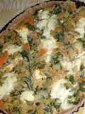 Tarta de verduras y atún con masa de harina integral!!!