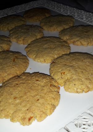 Una foto de Galletas de avena y naranja/limón, con semillas (OPCIONAL)