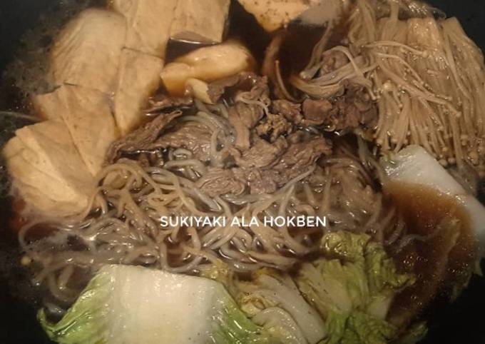 Resep Sukiyaki ala Hokben oleh Clinardik Kitchen Cookpad