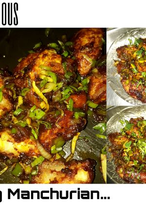 A picture of Eggs Manchurian.