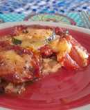 Lasaña de zapallito y berenjena