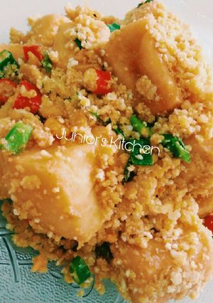 Foto resep Tahu Crispy Bumbu Telur Asin