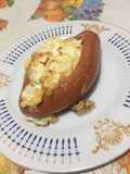 Hotdog with egg fillings