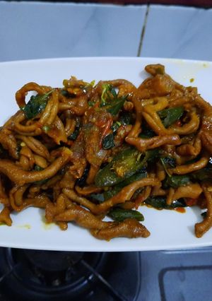 Foto resep Usus Kecap Cabe Hijau