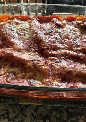 Una foto de Canelones de ricotta y espinaca