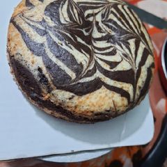 A picture of Marble dark chocolate cake.