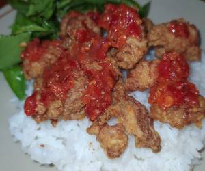 Resep Populer 82 Sambal ayam geprek Lezat Mantap