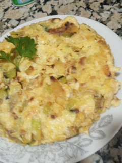 Una foto de Tortilla de calabacín