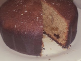 Mini cake de frutos secos y té