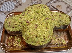 Foto di Torta colomba al pistacchio