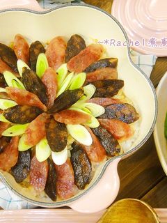 花開富貴臘味煲仔飯 的食譜成品照片