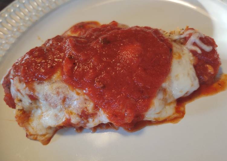 Simple Way to Prepare Homemade Chicken Parmesan