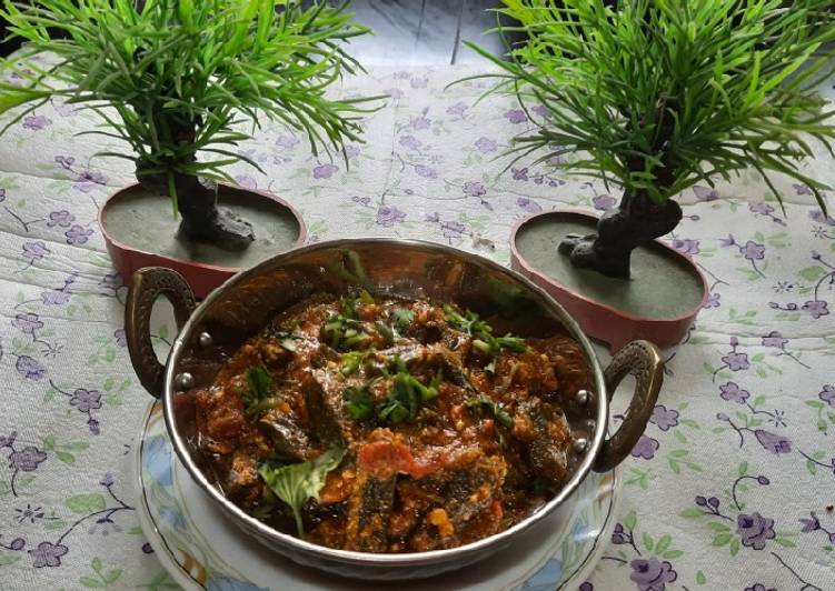 Restaurant style bhindi masala