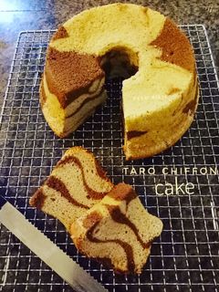 Foto resep Chiffon Taro Cake
