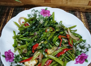Gambar 26:4:25 - Kangkung belacan rencah hiris