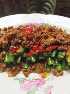 Foto resep Buncis Daging Cincang