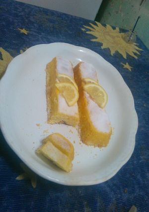 Una foto de Bizcocho de Maíz y Limón