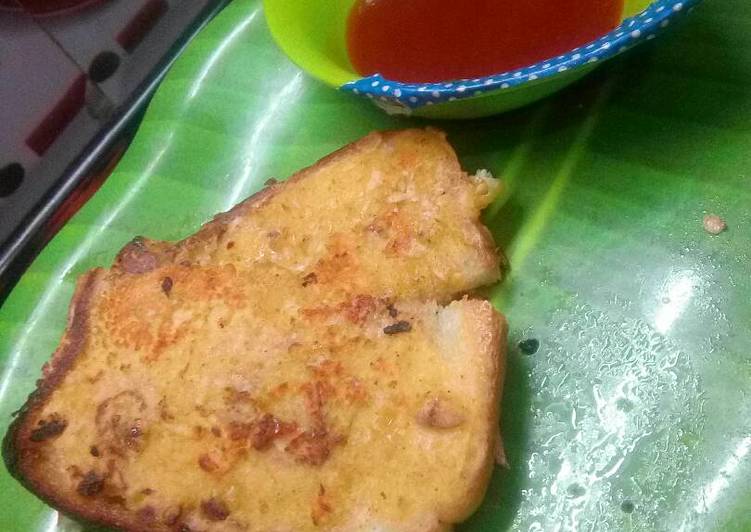 Recipe of Speedy Garlic besani bread