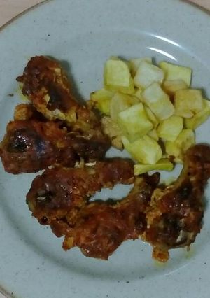Una foto de Pollo tandoori