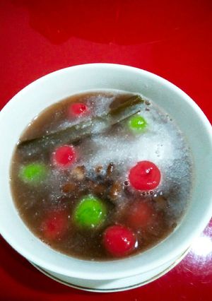 Foto resep Setup kacang merah rainbow(takjil)