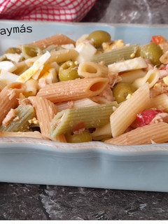 Una foto de Ensalada de pasta con atún