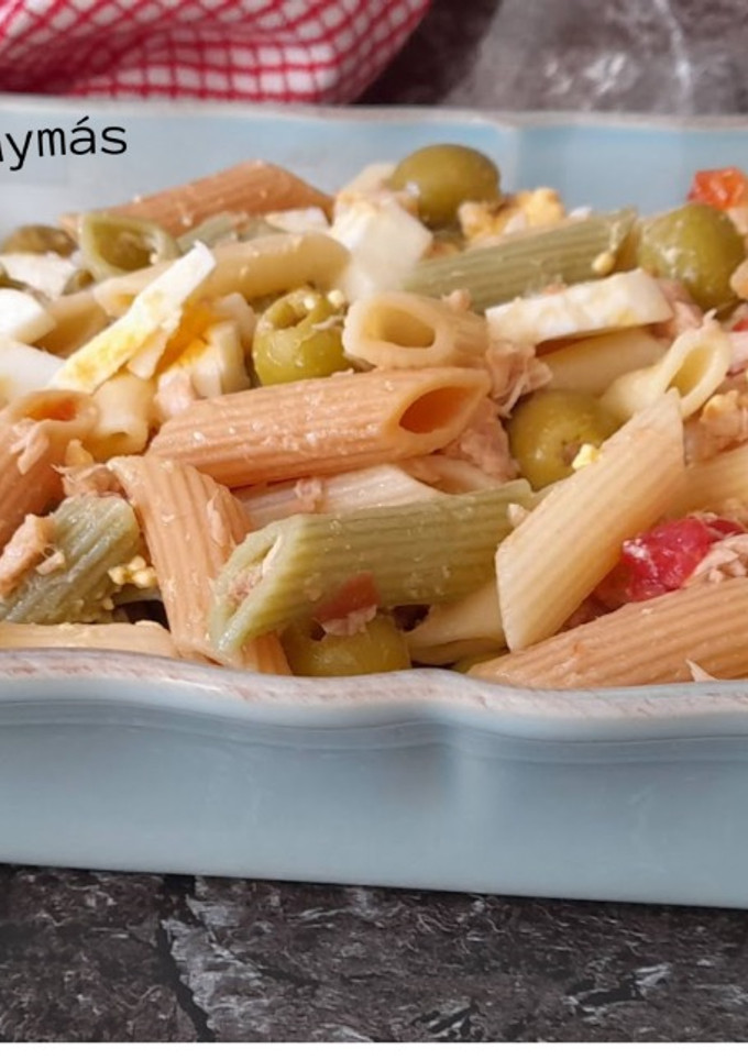 Una foto de Ensalada de pasta con atún