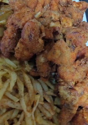 A picture of Fried chicken.