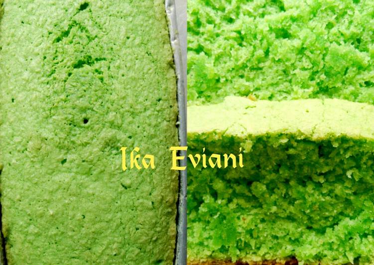 Resep Cake/Bolu Kelapa Pandan Anti Gagal