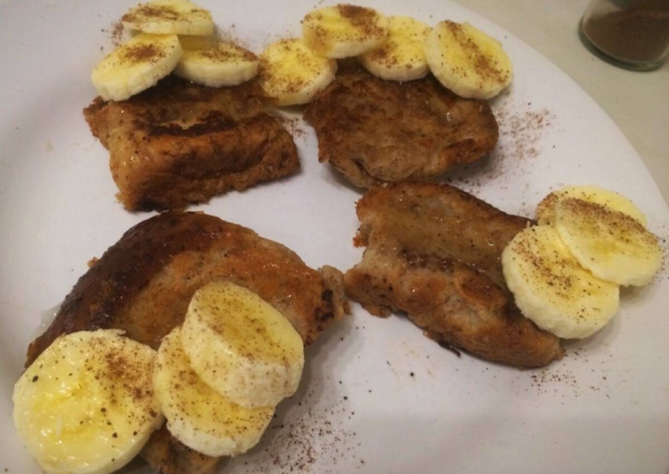 French toast without egg! Delicious and really easy