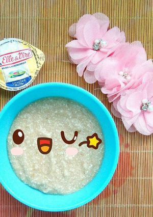 Foto resep MPASI 6+ Oat Ayam Buncis Silken Tofu Kaldu Ceker