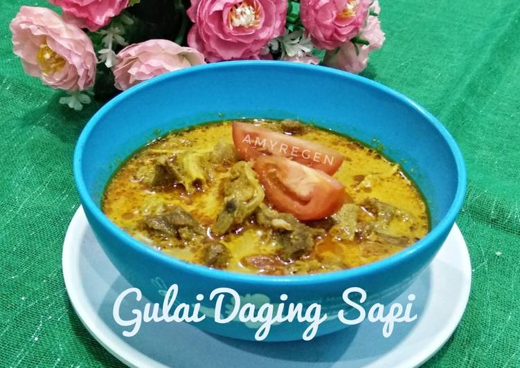 Gulai Daging Sapi Enakkkkk ????