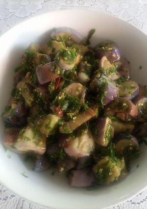 Foto resep Terong Masak Cabai Hijau Ala Dapur Saya😋