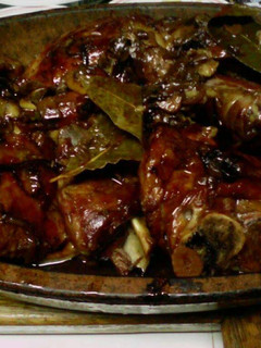 Una foto de Paletillas de cordero recental al horno