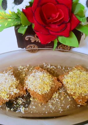 A picture of Vermicelli Burfi.