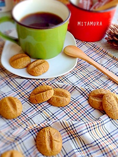 咖啡豆小餅乾 的食譜成品照片