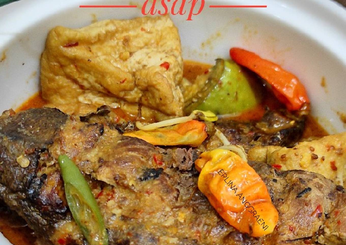 Kotokan ikan panggangan/ikan pe/ikan asap