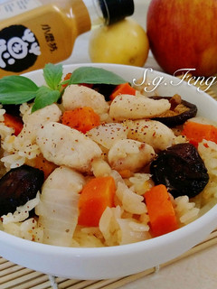 香菇雞肉炊飯(電鍋版) 的食譜成品照片