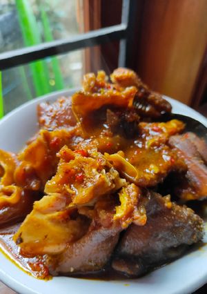 Foto resep Kikil kambing masak pedas