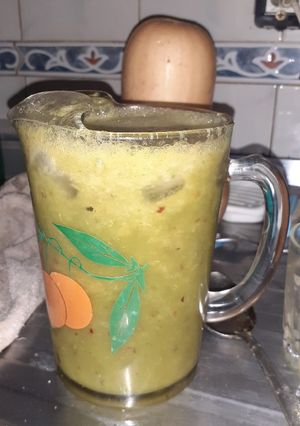 Una foto de Jugo verde