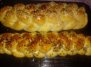 Una foto de Pan jalá