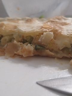 Una foto de Tarta de zapallitos muy rápida y fácil. Y rica!!!