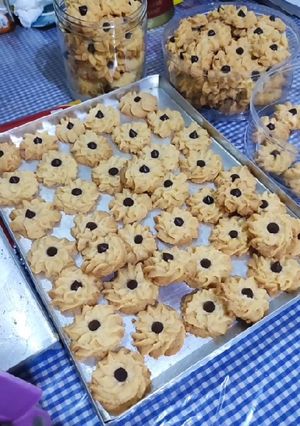 Foto resep Semprit Bunga